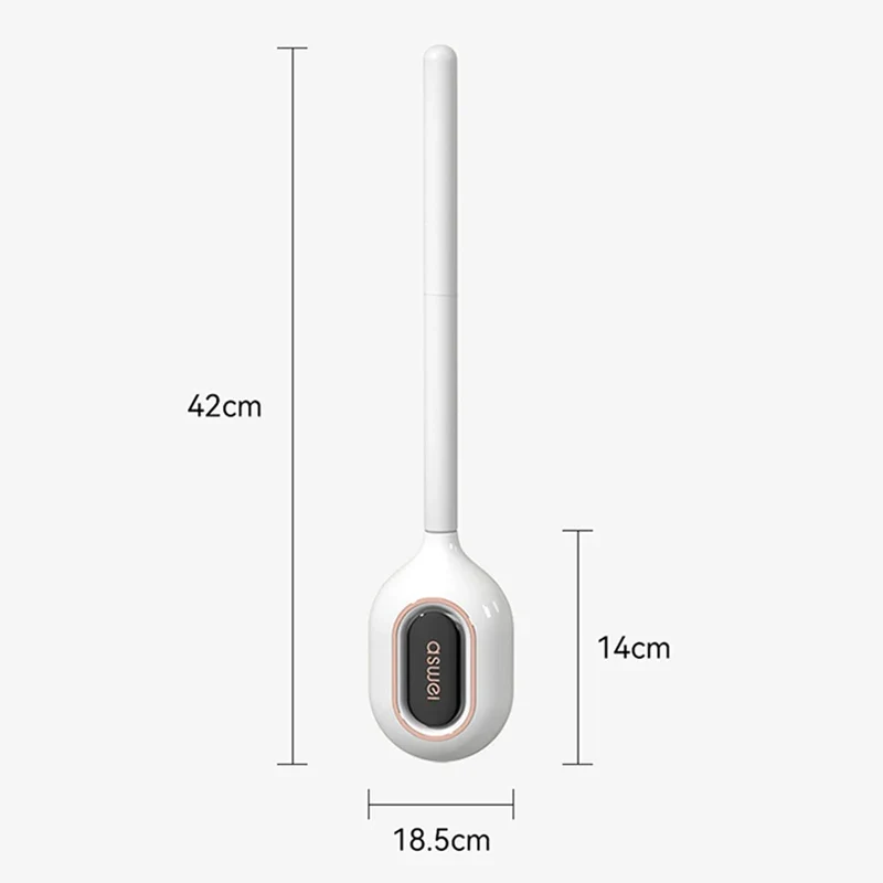 AromaBrush – Magnetische Duft-Toilettenbürste mit Wandhalterung