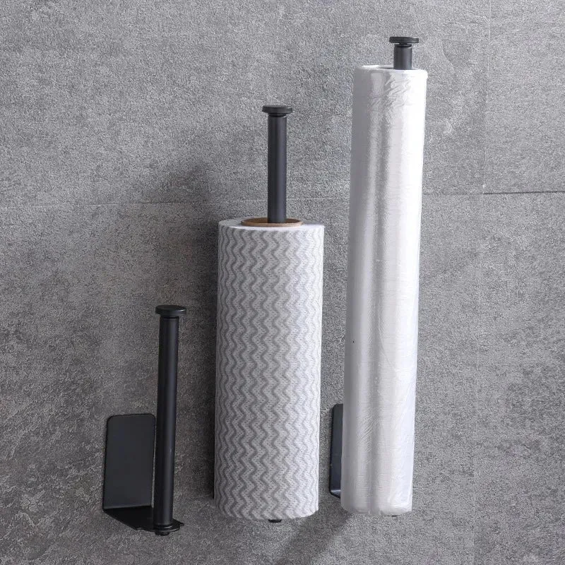 LUXROLLO – Selbstklebender Edelstahl Toilettenpapierhalter (Verlängert & Bohrenfrei)