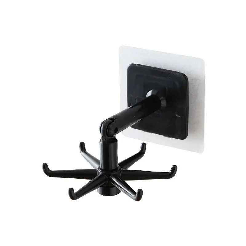 SpinHook360 – Drehbarer Selbstklebender Haken-Organizer für Küche & Bad