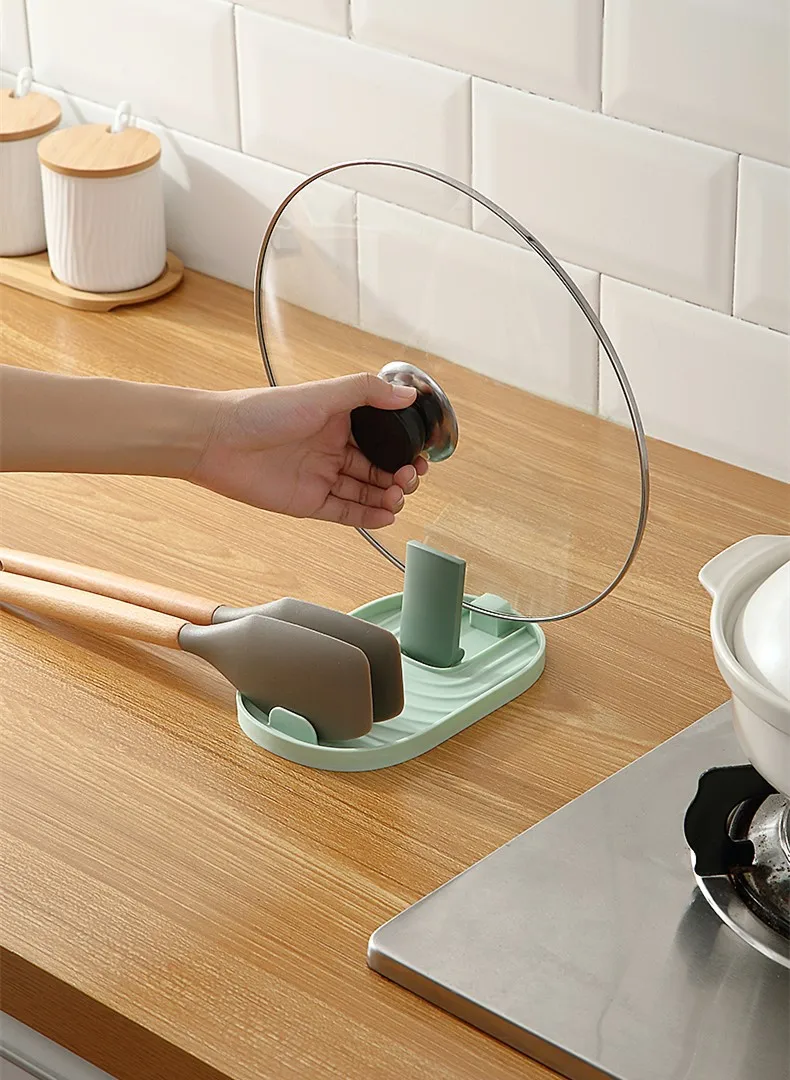 SpoonNest – Hitzebeständiger Löffelhalter & Spatelablage für die Küche