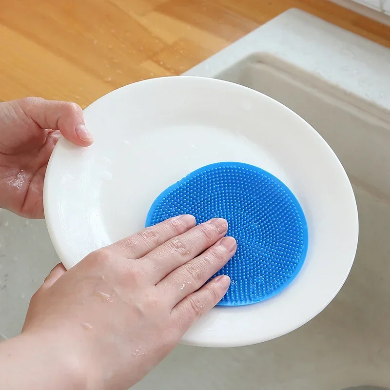 CleanFlex – Silikon-Spülbürste & Multifunktionales Küchenschrubber-Pad