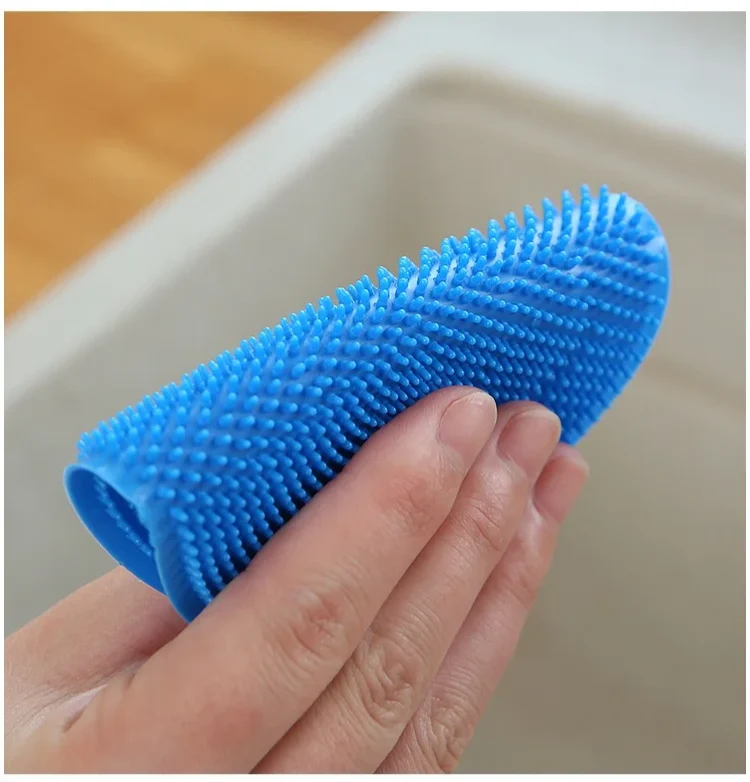 CleanFlex – Silikon-Spülbürste & Multifunktionales Küchenschrubber-Pad