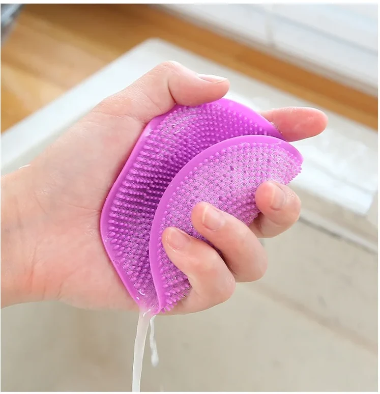 CleanFlex – Silikon-Spülbürste & Multifunktionales Küchenschrubber-Pad