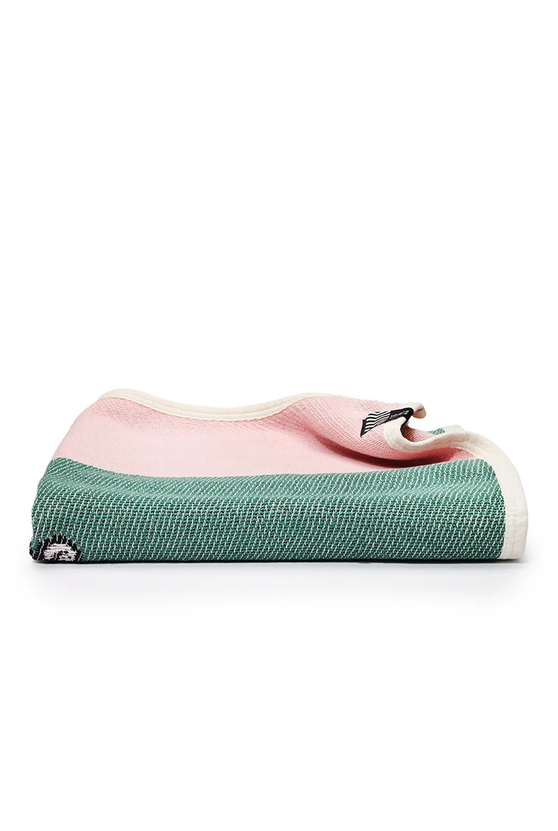Cotton Beach Towel or Mini Blanket "Bad Susie" by Michele Rondelli