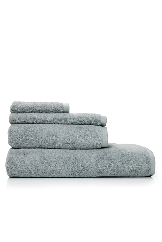 Organic Cotton Towels – Steel Grey