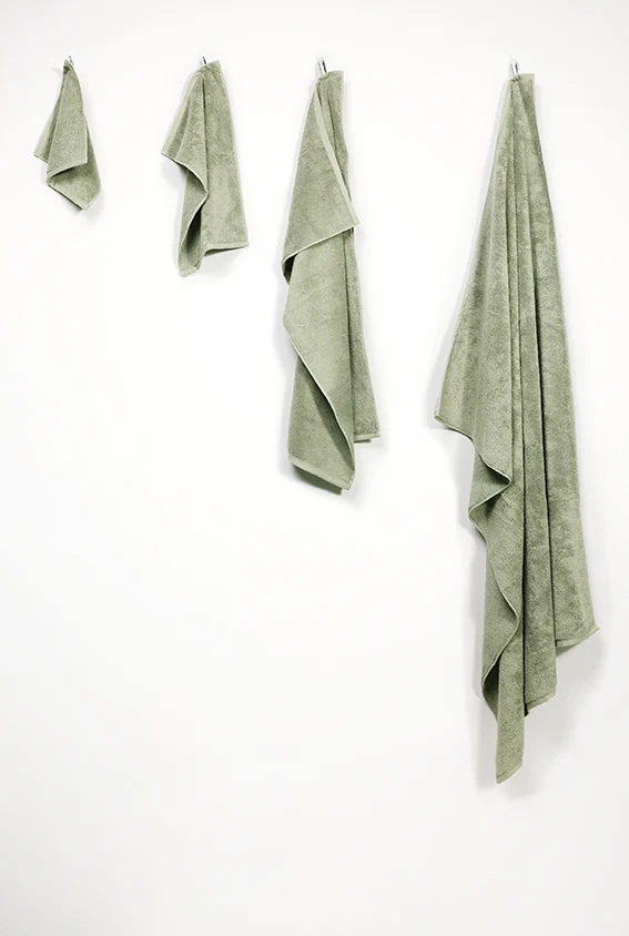 Organic Cotton Towels – Sage