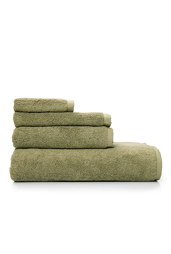 Organic Cotton Towels – Olive