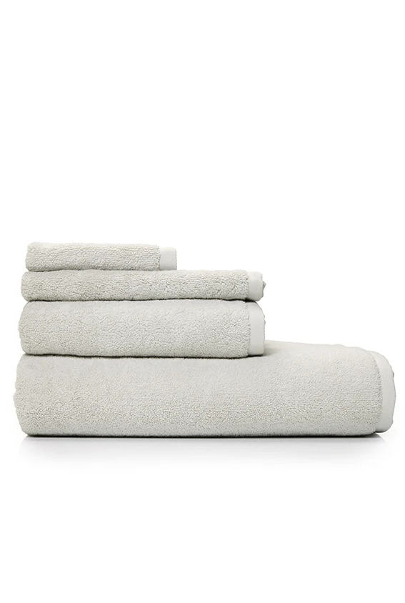 Organic Cotton Towels – Marble Grey