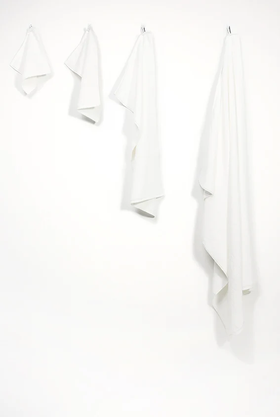 Organic Cotton Towels - White