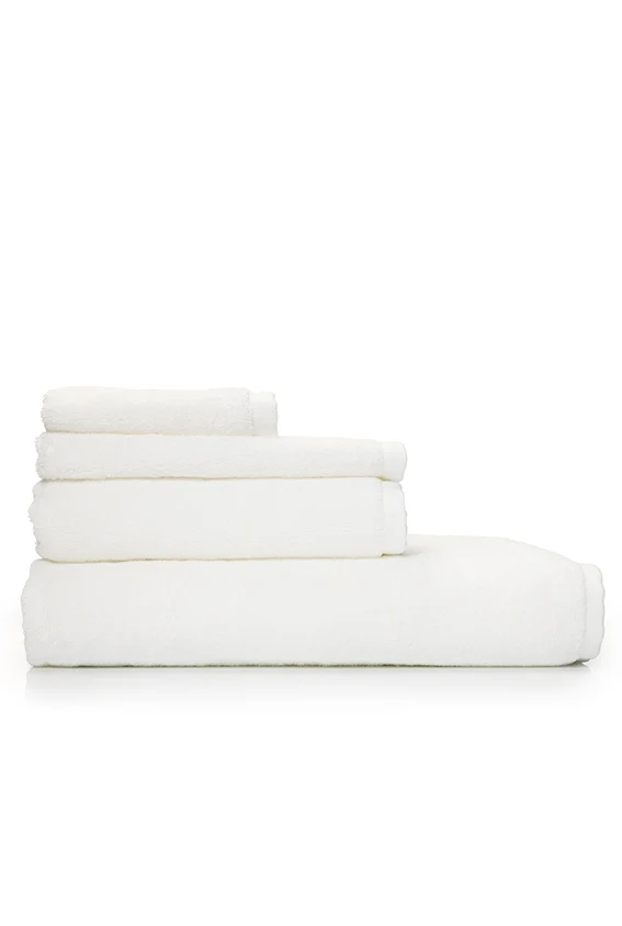 Organic Cotton Towels - White