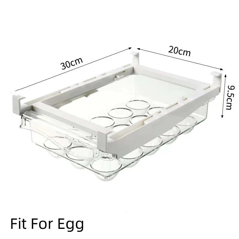 FridgeMaster – Transparente Küchenbox für Obst, Gemüse und Eier