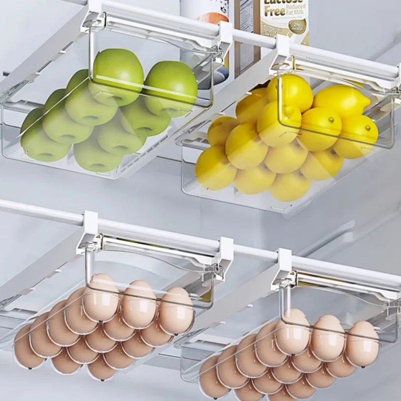FridgeMaster – Transparente Küchenbox für Obst, Gemüse und Eier