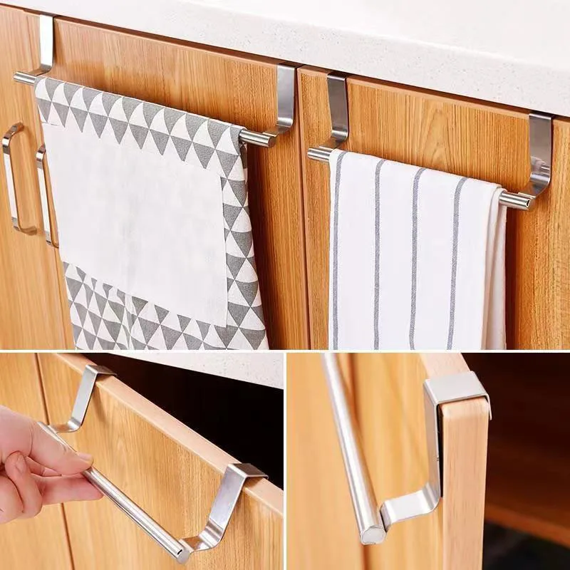 CabinHang – Edelstahl Küchenhandtuchhalter ohne Bohren