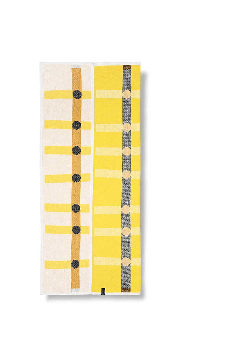 Cotton Beach Towel / Mini Blanket “Shake your move” by Federico Angi