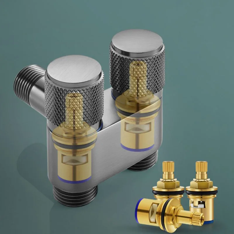 Dual Flow Pro – 2-in-1 Wandarmatur für Toilette und Waschmaschine