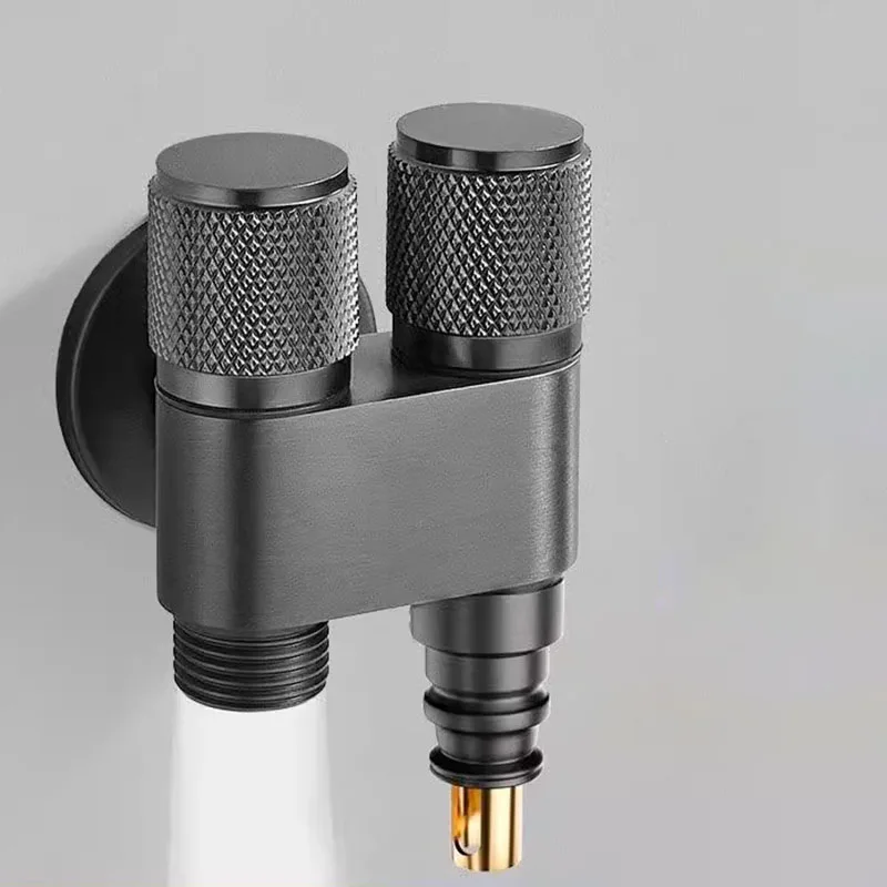 Dual Flow Pro – 2-in-1 Wandarmatur für Toilette und Waschmaschine