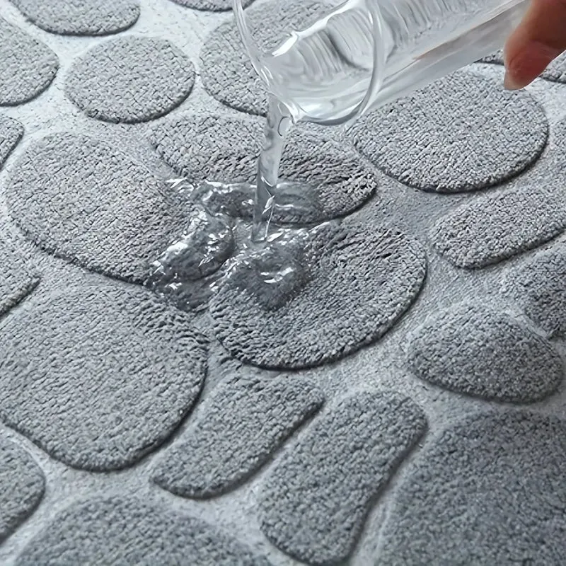 LushStep L-förmige Badematte – Dicke, rutschfeste und superweiche Matte – Für Dusche, Badezimmer und Eingangsbereich