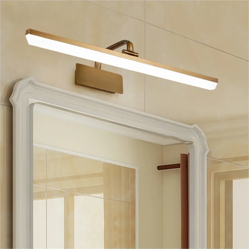 Lumi Bronze LED Spiegel Wandleuchte