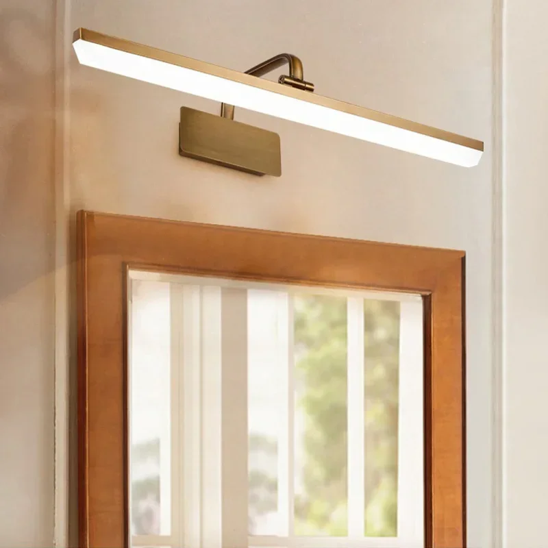 Lumi Bronze LED Spiegel Wandleuchte