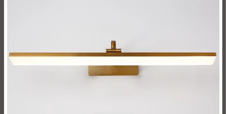 Lumi Bronze LED Spiegel Wandleuchte