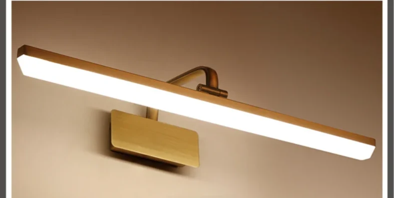 Lumi Bronze LED Spiegel Wandleuchte