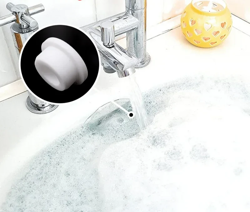 OVERFLOWSTOP – Universelle Überlaufabdeckung für Waschbecken, Badewanne oder Spüle