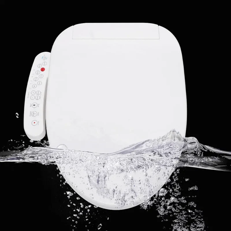 AquaLuxe SmartBidet – Automatisches Spülen und Trocknen mit beheiztem Sitz und selbstreinigenden Düsen