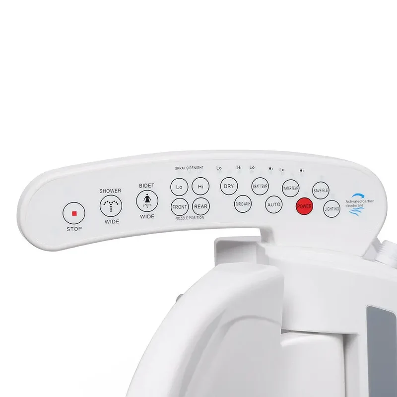 AquaLuxe SmartBidet – Automatisches Spülen und Trocknen mit beheiztem Sitz und selbstreinigenden Düsen