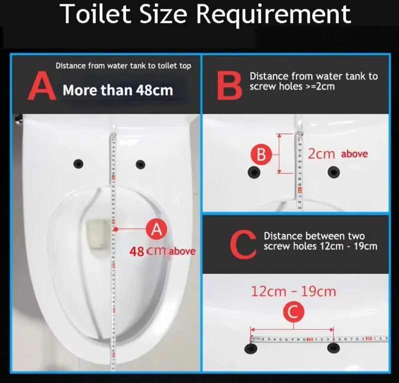 SmartSense AutoLift Square Smart-Toilettensitz
