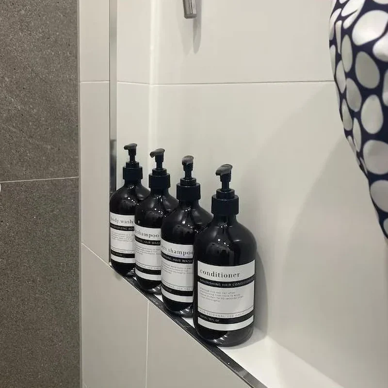 AmberLux 3-teiliges nachfüllbares Spenderset