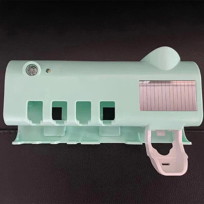 SolarBright UV-Zahnbürstenhalter mit Zahnpastaspender