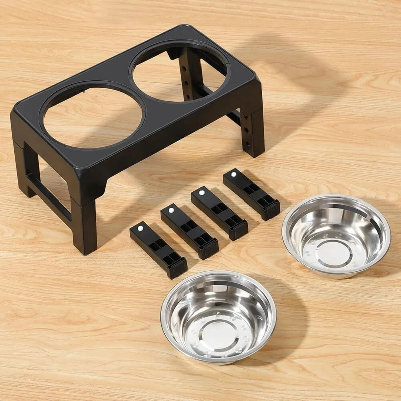 PupLift Hevet Hundeforsyning – Ergonomisk & Sakte Spising for Sunne Måltider | Luvikno