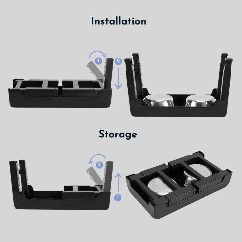 PupLift Hevet Hundeforsyning – Ergonomisk & Sakte Spising for Sunne Måltider | Luvikno