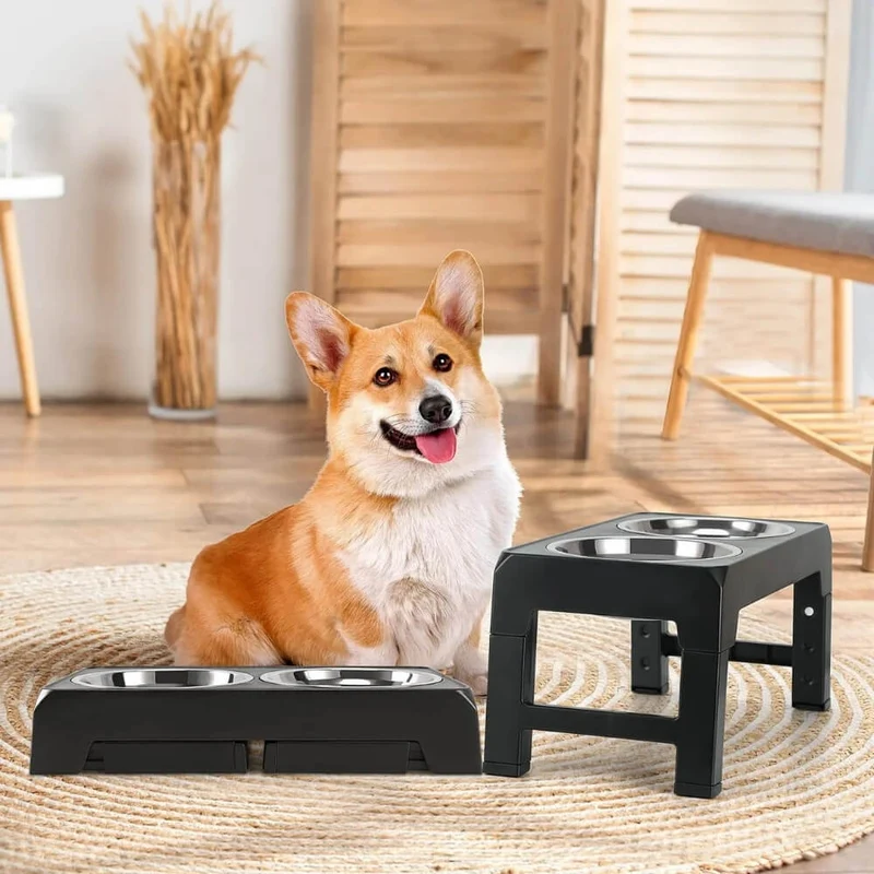 PupLift Hevet Hundeforsyning – Ergonomisk & Sakte Spising for Sunne Måltider | Luvikno