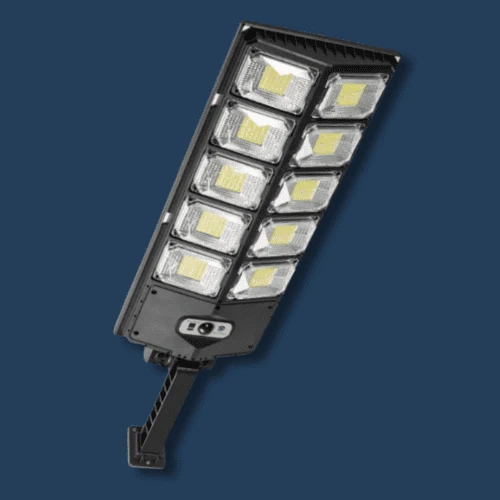PowerBright Solar Utendørslampe 3000W – Vegg- eller Stolpemontasje IP65 | Luvikno