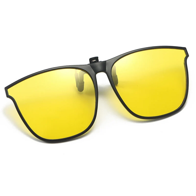 OogZeker Clip Solbriller – Lett Polarisert UV400 Clip-on for Brillebrukere | Luvikno