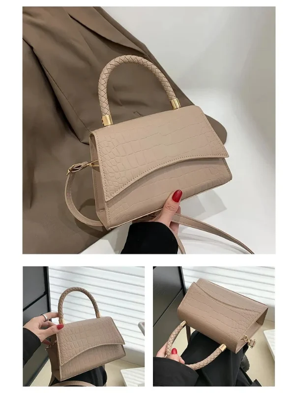Stil Vår Kvinners Håndveske laget av PU-lær med Crossbody stropp | Luvikno