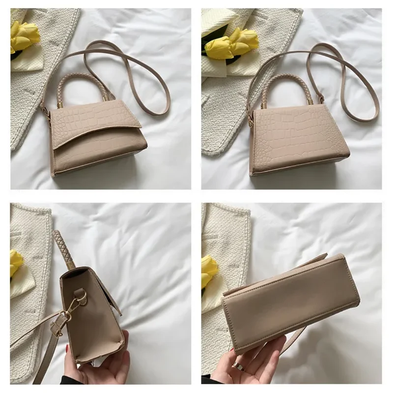 Stil Vår Kvinners Håndveske laget av PU-lær med Crossbody stropp | Luvikno