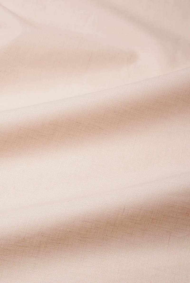 Linen Shower Curtain in Salmon Pink in 4 Sizes