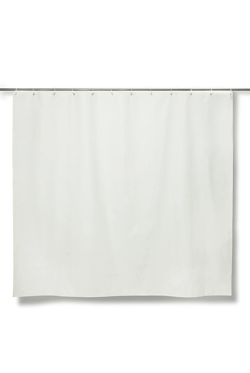 Linen Shower Curtain in Cream in 4 Sizes