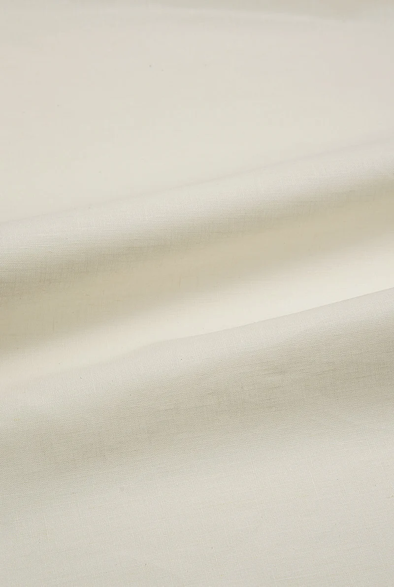 Linen Shower Curtain in Cream in 4 Sizes