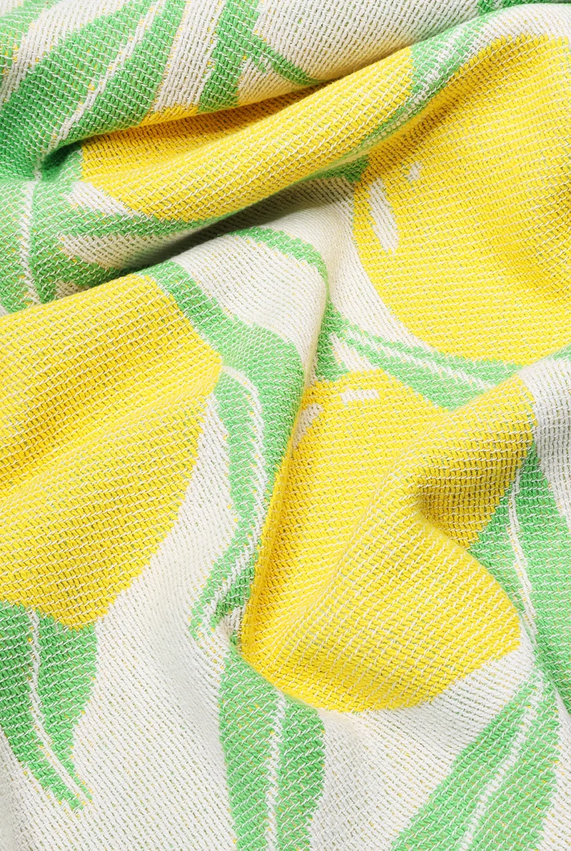 Cotton Beach Towel or Mini Blanket "Ischia" by Sophie Probst