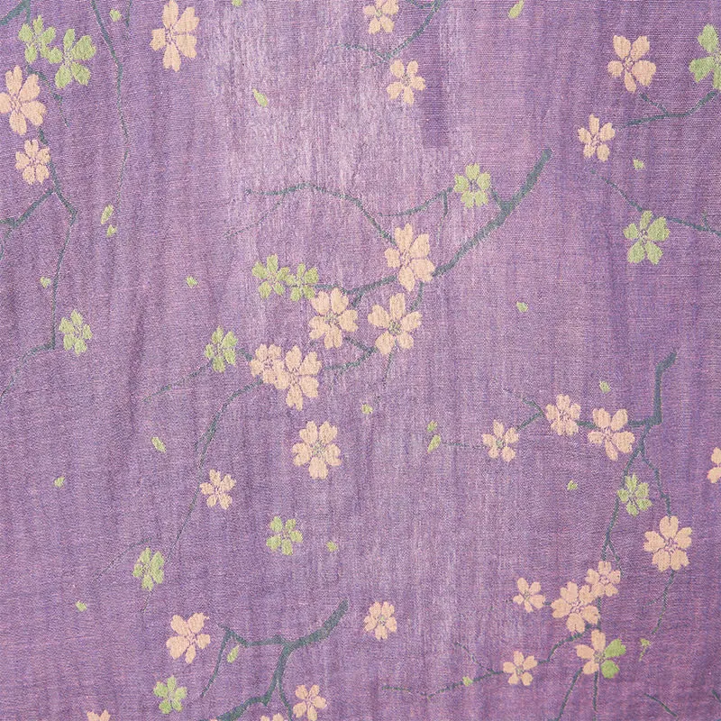 Kimono-Bademantel aus Musselin mit kurzen Ärmeln