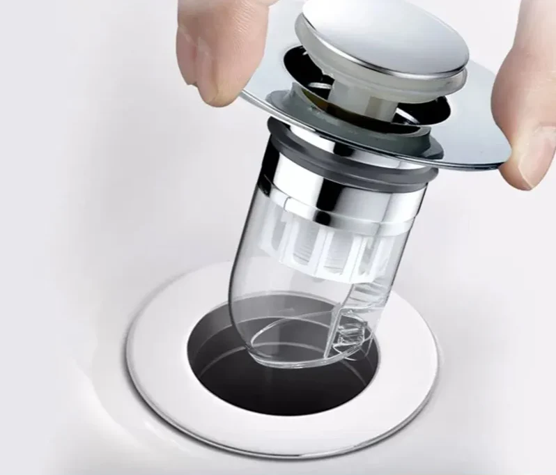 CleanSeal Universal-Pop-Up-Spülbeckenstöpsel