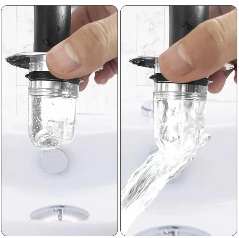 CleanSeal Universal-Pop-Up-Spülbeckenstöpsel