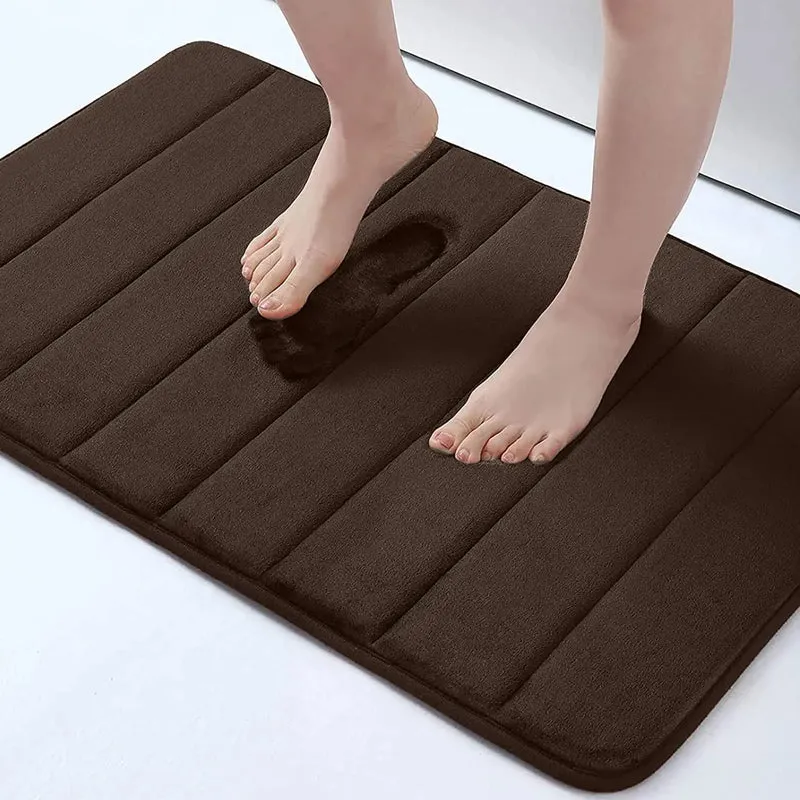 SoftStep Memory Foam Badematte – Rutschfest, schnelltrocknend & waschbar – Für Badezimmer oder Toilette