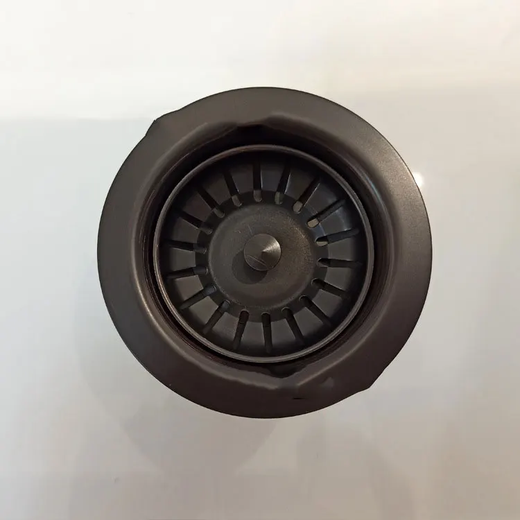 Küchenabflussstöpsel – 3,5 Zoll | Antikes Messing | Poliertes Finish | Kupfer