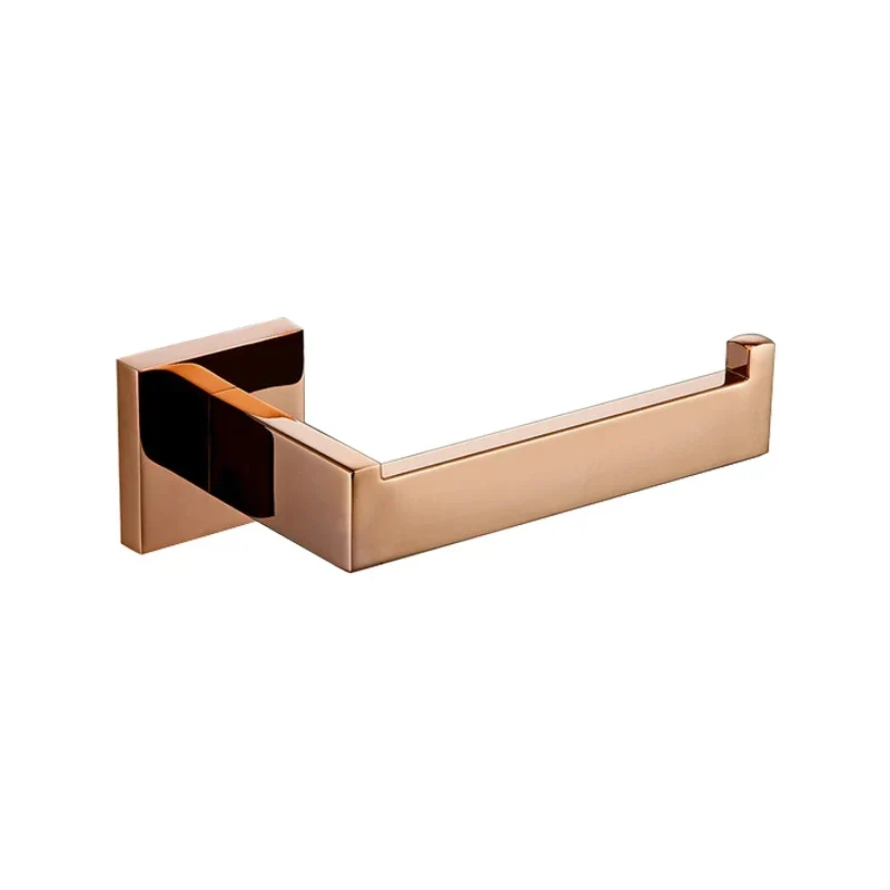 Papierrollenhalter aus 304 Edelstahl, goldfarben, für Badezimmer