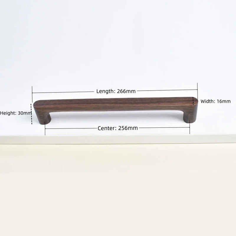 Möbelknopf aus Holz – Buche oder Walnuss | Hübsches Design | Schrauben inklusive