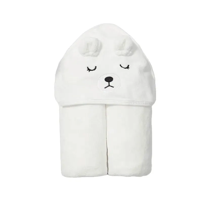 Baby Badeumhang | mit Kapuze & Cartoon-Design